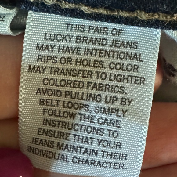 Lucky Brand Charlie Skinny Dark Wash Jeans (Women's 4/27) - Picture 5 of 6